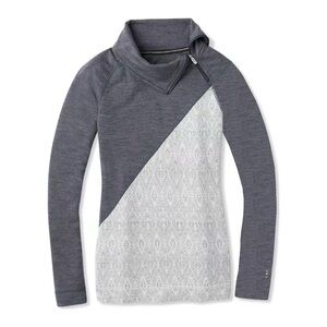 Smartwool Gray and White Women's Top
